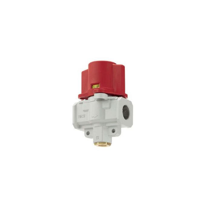Valvola a 3 vie G 3/8 per scarico della pressione Smc VHS30-F03A