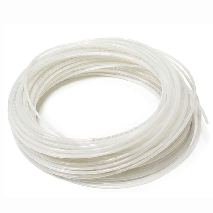 Tubo rilsan neutro 6x8 PA 11 PHL Mebra Plastik TR6X8T25