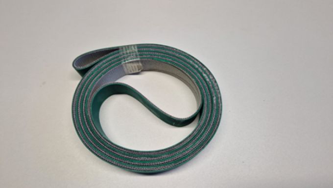 Tappeto per nastro trasportatore chiuso ad anello larghezza 20mm sviluppo 2458mm