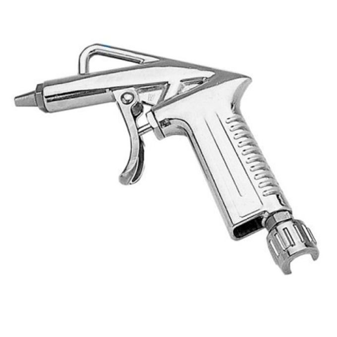 Pistola di soffiaggio aria compressa in alluminio canna corta