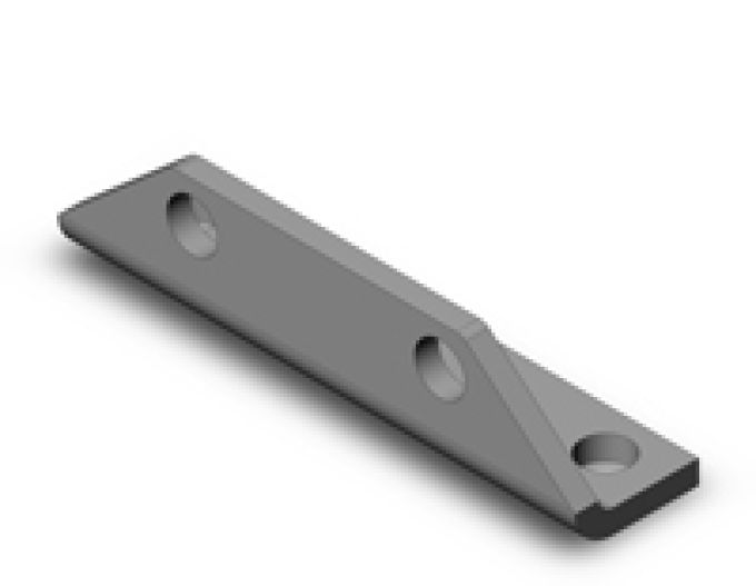 Piedino per cilindro compatto Smc serie RQ diam 32mm Smc CQ-L032