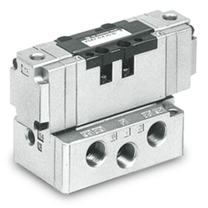 Valvola comando pneumatico ISO1 bistabile Smc EVSA7-6-FG-D-2