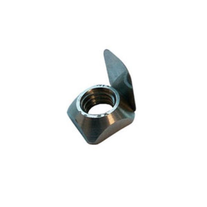Dado M8 cava 8mm con molla di posizionamento Alusic 084.302.009