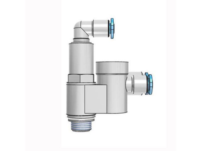 Regolatore di flusso unidirezionale Festo GRXA-HG-1/8-QS-6