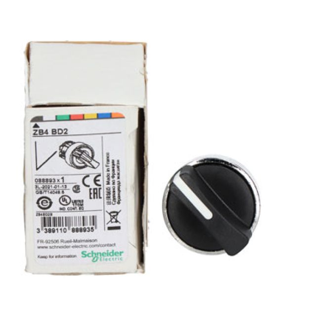 Testa selettore 2 posizioni diametro 22 Schneider Electric ZB4-BD2