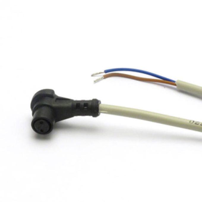 Connettore femmina angolare snap a 2 fili Gimatic CFSM890225