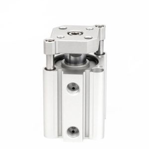 Cilindro compatto diametro 32mm corsa 30mm con stelo guidato Smc CDQMB32-30