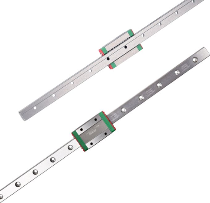 Guida lineare Hiwin a 4 ricircoli Hiwin HGR15-R1000-C