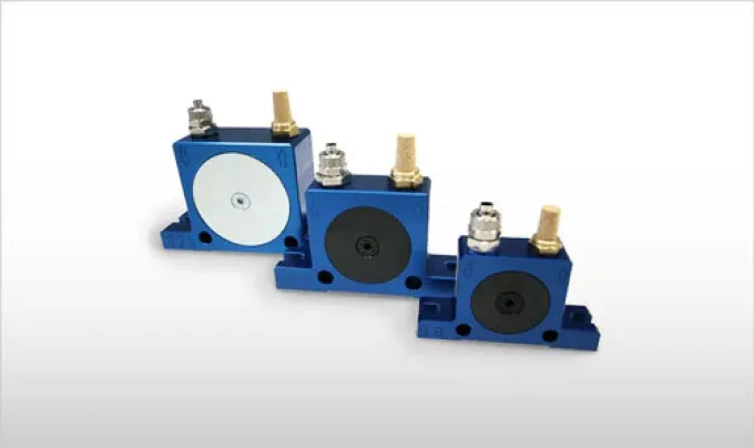 Vibratore pneumatico rotazione a sfera Oli S25