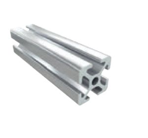 Profilato in alluminio anodizzato 20x20 cava 5mm L= MT 1 Alusic 084.116.001