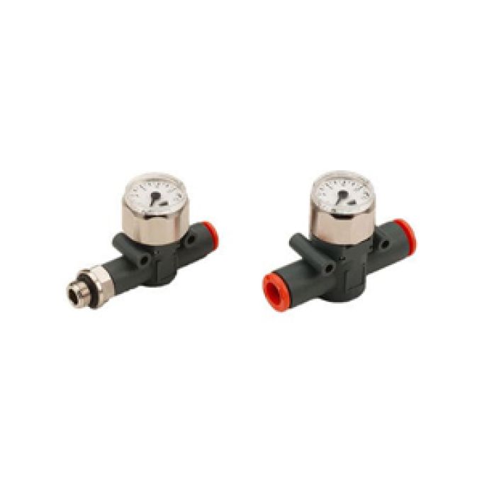 Manometro in linea tubo-tubo da 6mm Metal Work 9067016