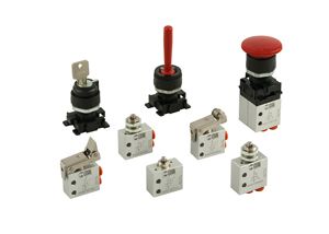 Minivalvola a puntale 3/2 vie NC attacchi tubo 6mm Metal Work W3501000131