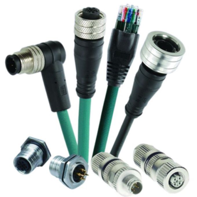 Cavo connettore diritto M12 a 3 poli Woodhead Molex 803000I03M050