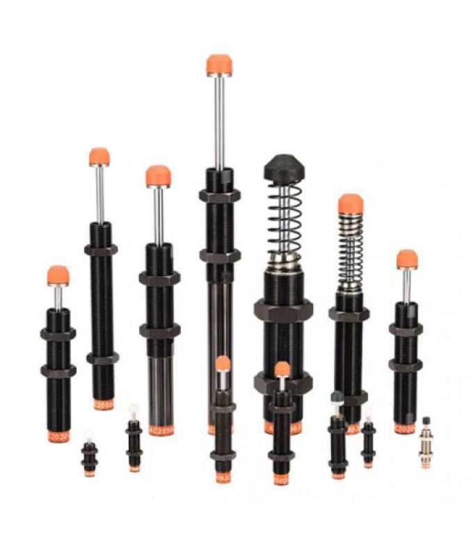 Deceleratore non regolabile M10x1.0 con cappuccio CJAC AC-1008-1