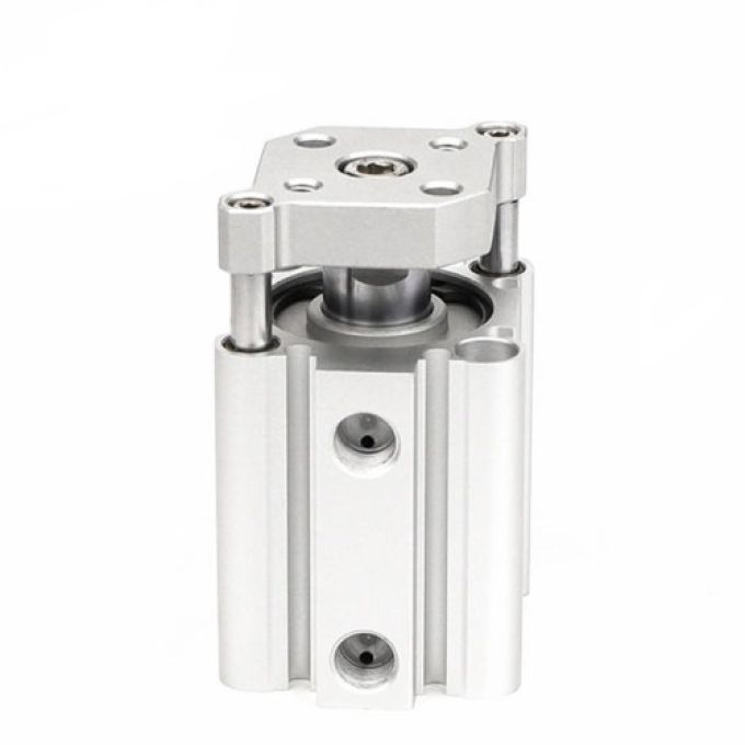 Cilindro compatto diametro 32mm corsa 30mm con stelo guidato Smc CDQMB32-30