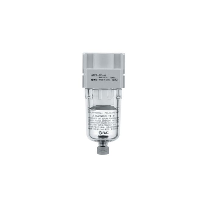 Filtro per aria compressa serie AF scarico manuale G 1/2 Smc AF40-F04-A
