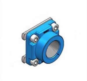 Piastra di uscita femmina interasse 36 BSP G 1/8 Teseo 003001032